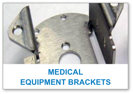 Medical equipment brackets